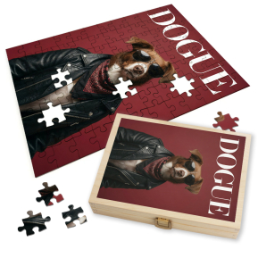 DOGUE-Puzzle f�r die Decke seines Hundes