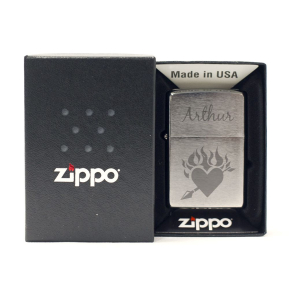 Graviertes Zippo Feuerzeug - Liebe