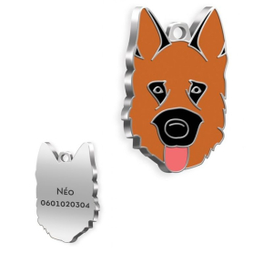 Gravierte Hundemarke Deutscher Schferhund