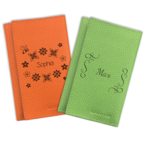 Personalisiertes Etui fr Autopapiere Vorname