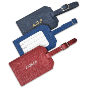Personalisiertes Leder-Gepcketikett