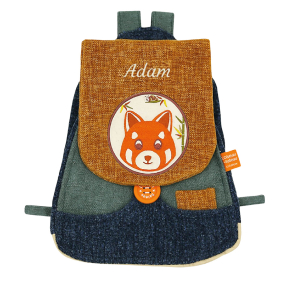 Rucksack Roter Panda L'Oiseau Bateau personalisiert Rucksack Roter Panda L'Oiseau Bateau personalisiert