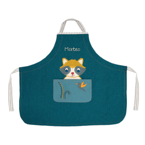 Personalisierte Kinderschrze Waschbr