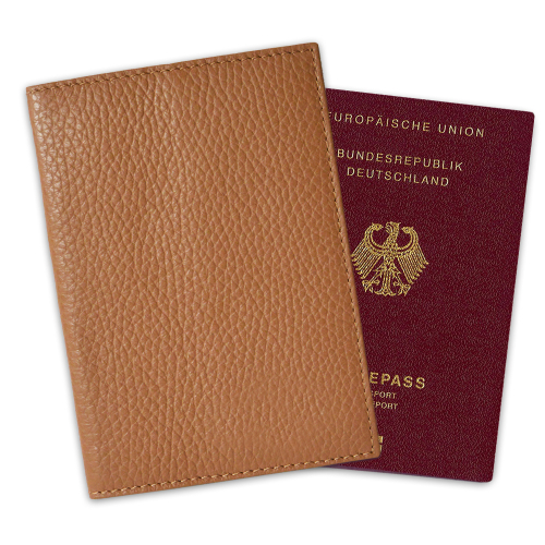 Graviertes Etui für Reisepass Geburtstag