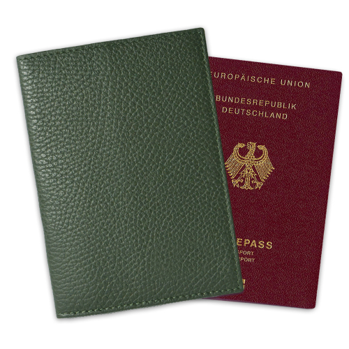 Graviertes Etui für Reisepass Geburtstag