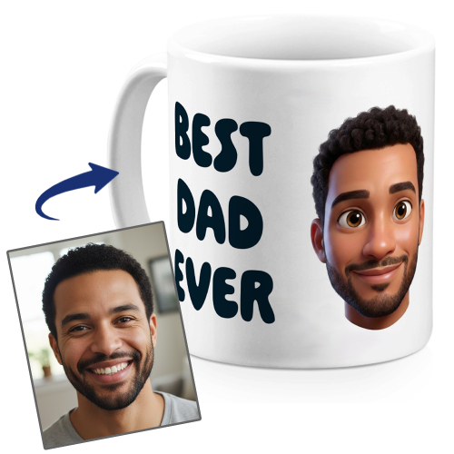 Personalisierte Tasse Best Dad Personalisierte Tasse Best Dad
