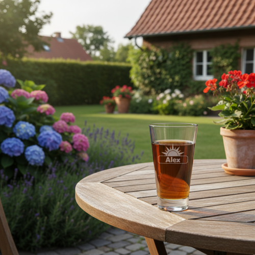 Personalisiertes Lik&ouml;rglas Bistro