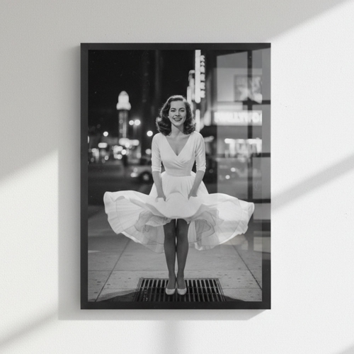 Portr&auml;t einer Frau, verwandelt in eine historische Pers&ouml;nlichkeit