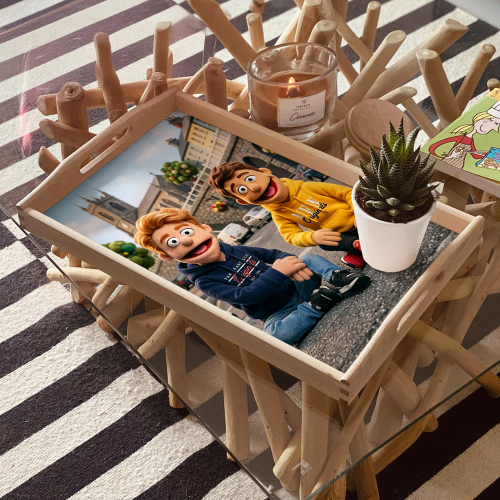 Puppenportr&auml;t aus einem Foto