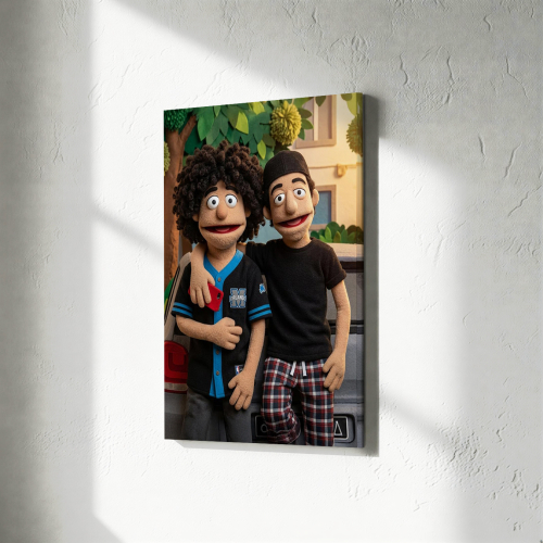 Puppenportr&auml;t aus einem Foto