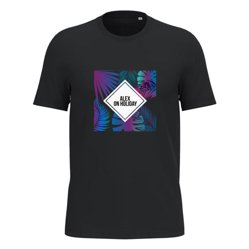 T-Shirt für Frauen personalisiert Summertime 100% Bio-Baumwolle