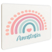 Personalisiertes Türschild Regenbogen