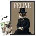 FELINE-Magazincover aus einem Foto FELINE-Magazincover aus einem Foto