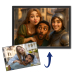 Cartoon-Porträt + historische Personen basierend auf einem Foto