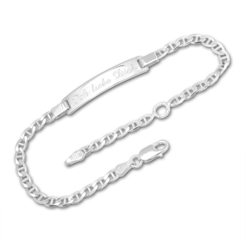 Armband Silber mit Gravur - 8745