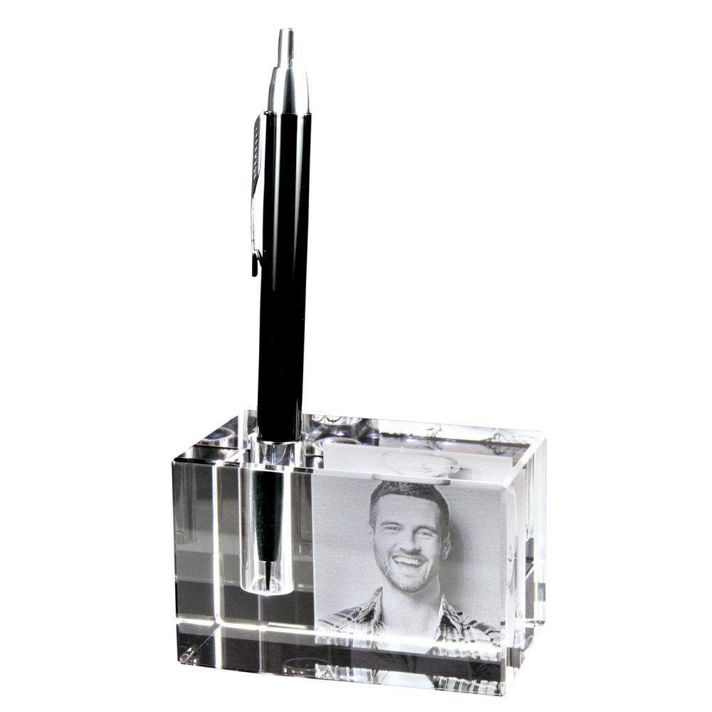 Stifthalter mit Fotogravur - 9303 Stifthalter mit Fotogravur - 9303