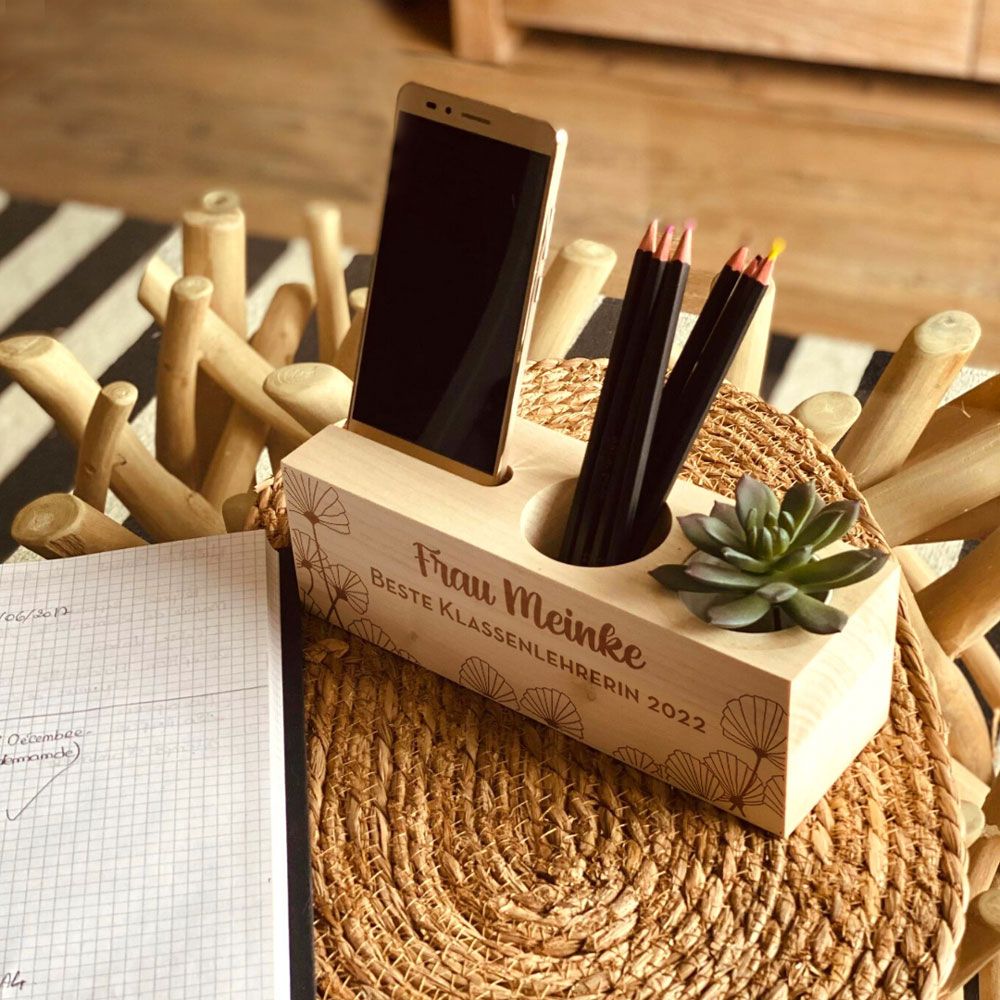 Schreibtisch Organizer Personalisiert