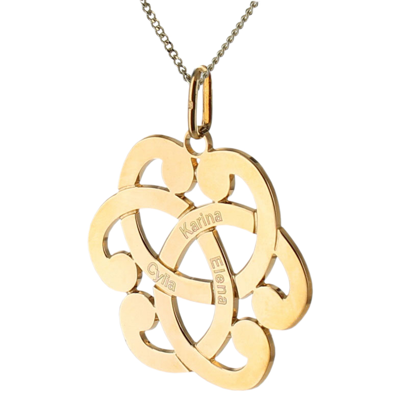 Personalisierter Anhnger Arabesque