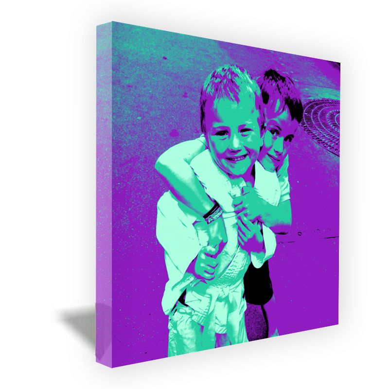Bild Pop Art Quadrat Bild Pop Art Quadrat