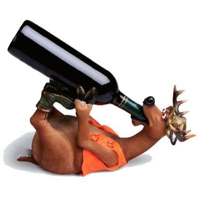 Tierischer Weinflaschenhalter Tierischer Weinflaschenhalter