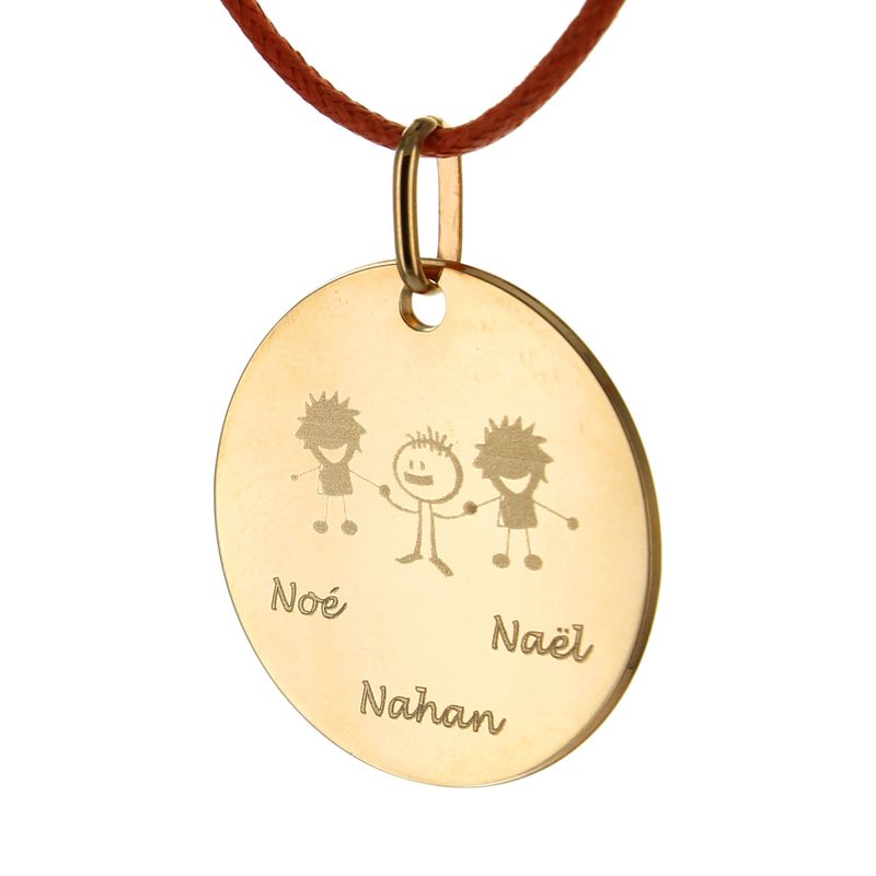 Anhnger Alban mit Gravur