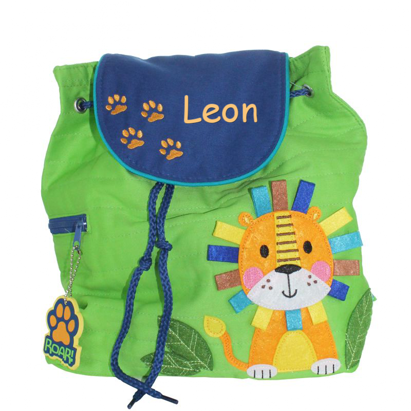Kinderrucksack Löwe mit Name Kinderrucksack Löwe mit Name