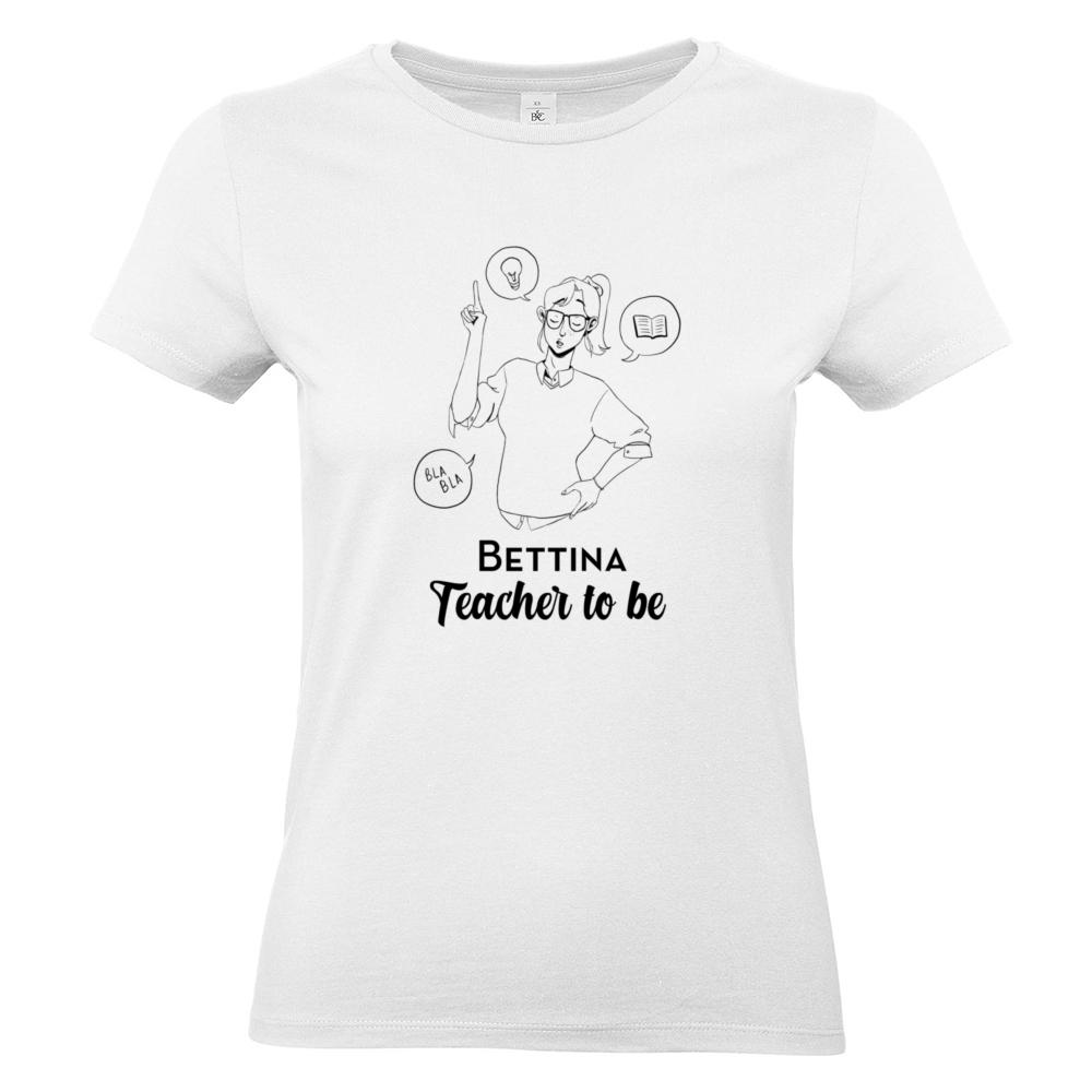 Personalisiertes T-Shirt fr Frauen Charaktere