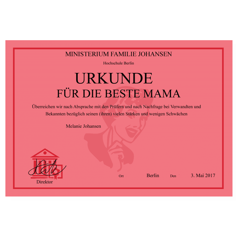 Urkunde